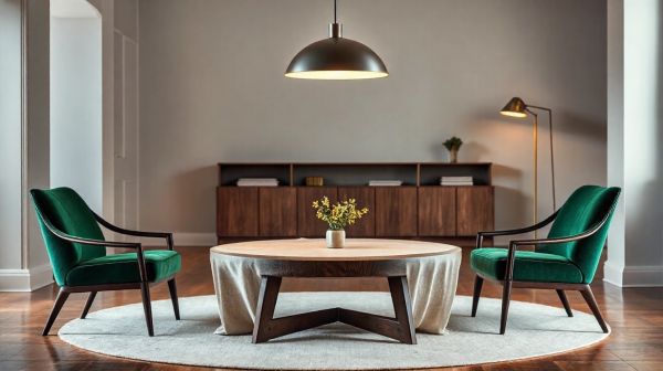 Découvrez les tables basses rondes élégantes pour votre salon