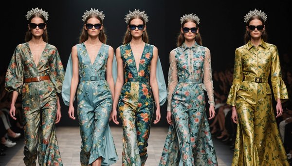 Les défilés de mode comme spectacle artistique