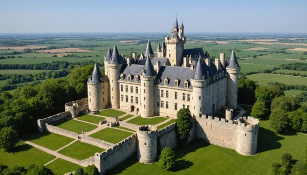 Les châteaux français classés monument historique